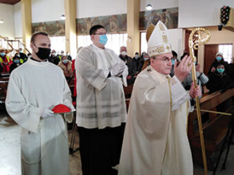 Svečana misa u Nacionalnom svetištu sv. Josipa, Karlovac, 19. ožujka 2021.