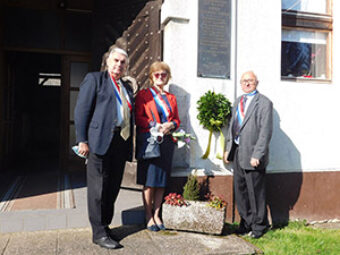 Obilježavanje 153. obljetnice rođenja Emilia pl. Laszowskog, Prazmaja Brloškog i Ozaljskog, Brlog, 1. travnja 2021.