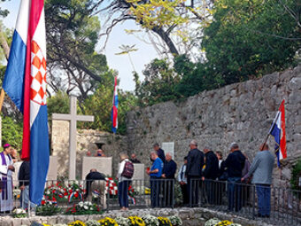 Spomen obilježavanje na Daksi, Dubrovnik, 25. listopada 2022.