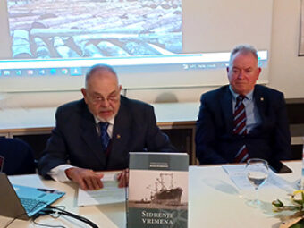 Održano predavanje i predstavljanje knjige „Sidrenje vrimena“ autora Ratka Marinovića, Zmaja Oceanskog, Split, 23. studenoga 2023.