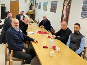 Zmajski stol u Splitu održao prvo redovito sijelo u 2024., Split, 7. siječnja 2024.