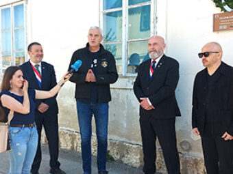 Obilježena 153. godišnjica rođenja Mirka Seljana Zmaja Abesinskog, Karlovac, 5. travnja 2024.