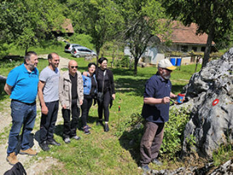 Trasirana i označena „Zmajsko planinska Frankopanska staza“ povodom 1100. godišnjice Hrvatskoga Kraljevstva, Krnjak, 11. svibnja 2024.