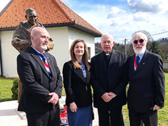 Obilježena obljetnica smrti kardinala Franje Kuharića Zmaja Kaptolskog III., Pribić, 11. ožujka 2026.