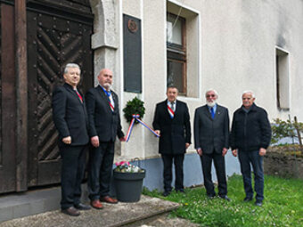 Obilježen rođendan suutemeljitelja Družbe „Braća Hrvatskoga Zmaja“ Emila Laszowskog, Brlog Ozaljski, 1. travnja 2026.