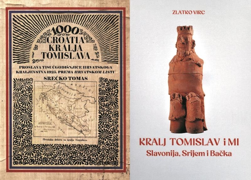 PREDSTAVLJANJE KNJIGA SREĆKA TOMASA, ZMAJA DRINOVAČKOG II.: „CROATIA KRALJA TOMISLAVA – PROSLAVA TISUĆGODIŠNJICE HRVATSKOG KRALJEVSTVA 1925. PREMA HRVATSKOM LISTU“ (Osijek, 2025.) I ZLATKA VIRCA: „KRALJ TOMISLAV I MI: SLAVONIJA, SRIJEM, BAČKA“ (Vinkovci, 2025.)