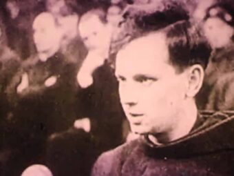 Otvorenje izložbe ‘Alojzije Stepinac – izložba karikatura – utjecaj komunističke propagande na stvaranje negativne slike o zagrebačkom nadbiskupu’, Gorica kraj Gruda, BiH, 25. listopada 2019.