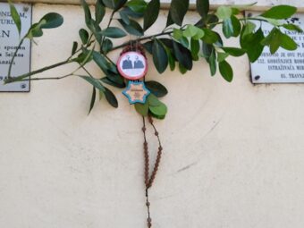 Obilježavanje rođenja Mirka Seljana, Zmaja Abesinskog, Karlovac, 5. travnja 2020.