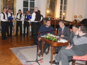 Večer sjećanja na Petra Zrinskog i Frana Krsta Frankopana Zmajskog stola u Dubrovniku, 29. travnja 2014.