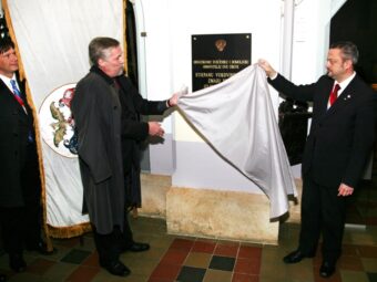 Otkrivena spomen ploča i izložba o djelovanju i radu župnika i opata krapinskog  Stjepana Vukovinskog, Zmaja Vuka, Krapina, 5. prosinca 2015.